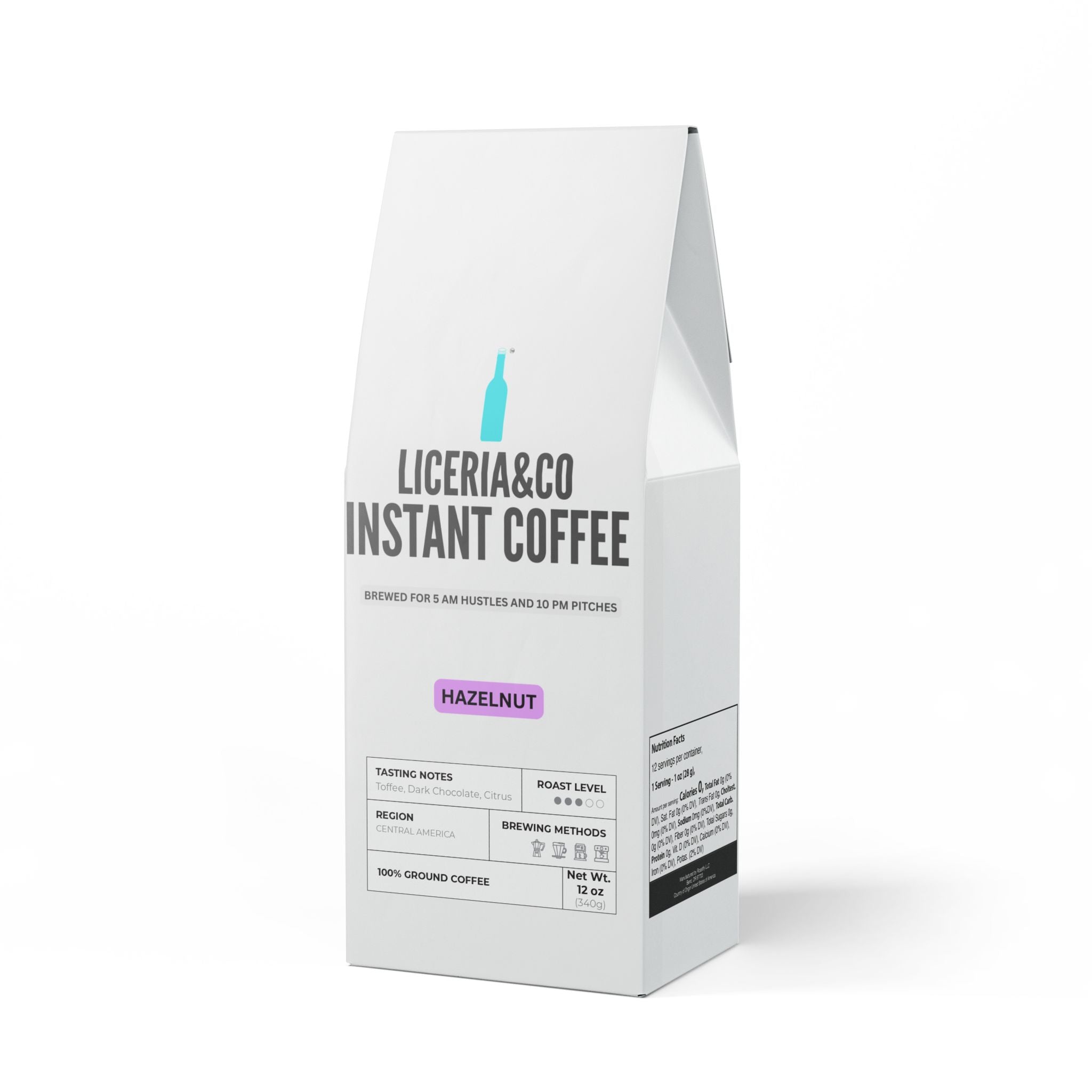 Liceria&Co. Hazelnut Premium Instant coffee