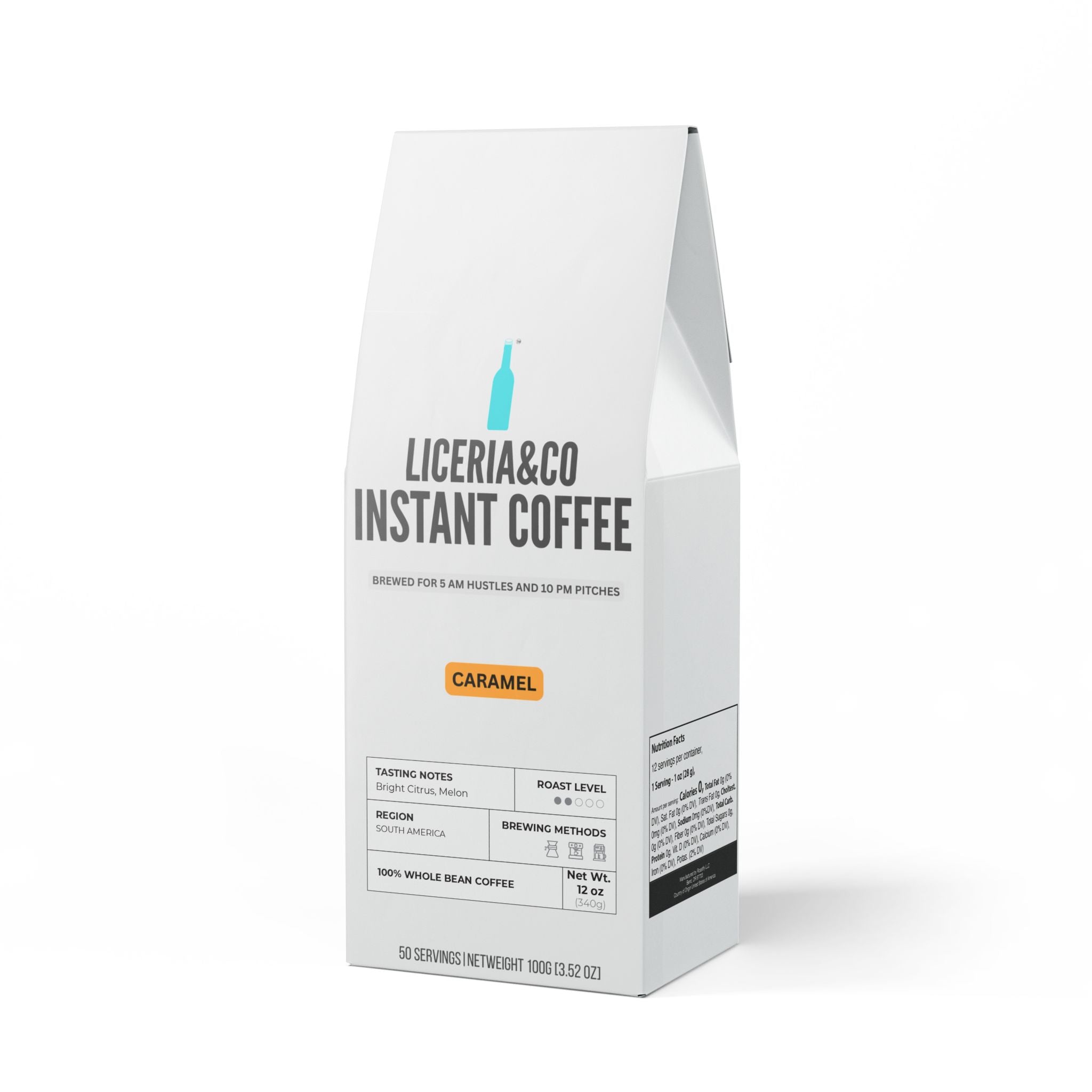 Liceria&co. Caramel Premium Instant Coffee