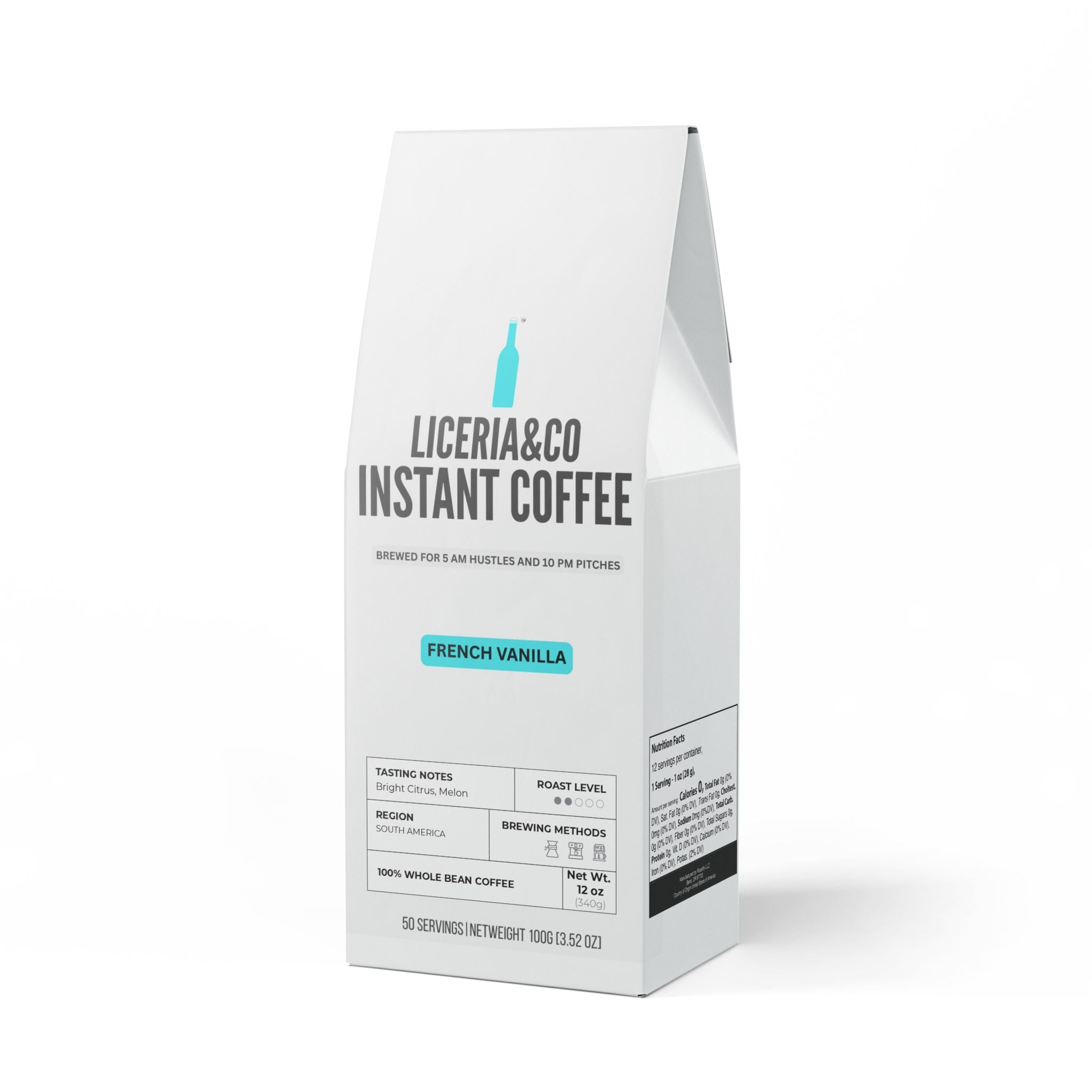 Liceria&Co.French Vanilla  Premium Instant Coffee