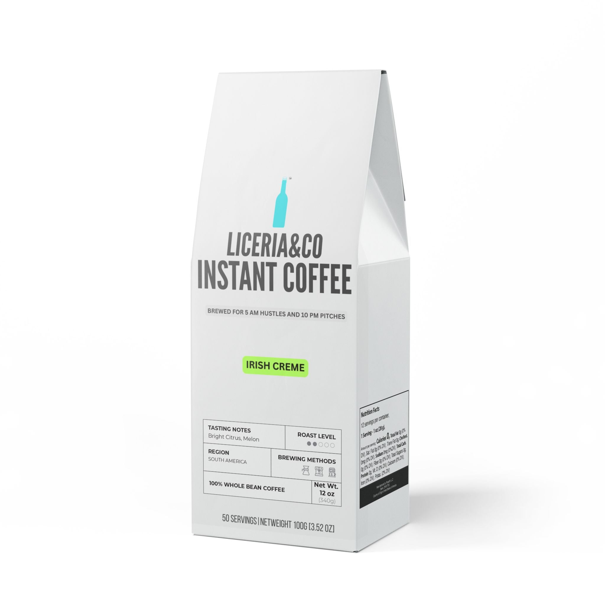 Liceria&Co. Irish Creme Premium Instant Coffee